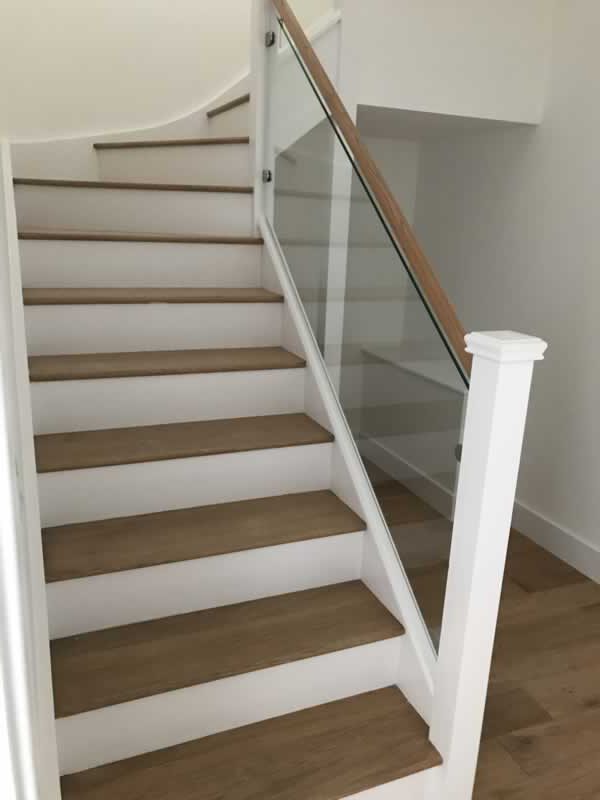 Commercial Carpentry Contractor Impact house new oak staircase